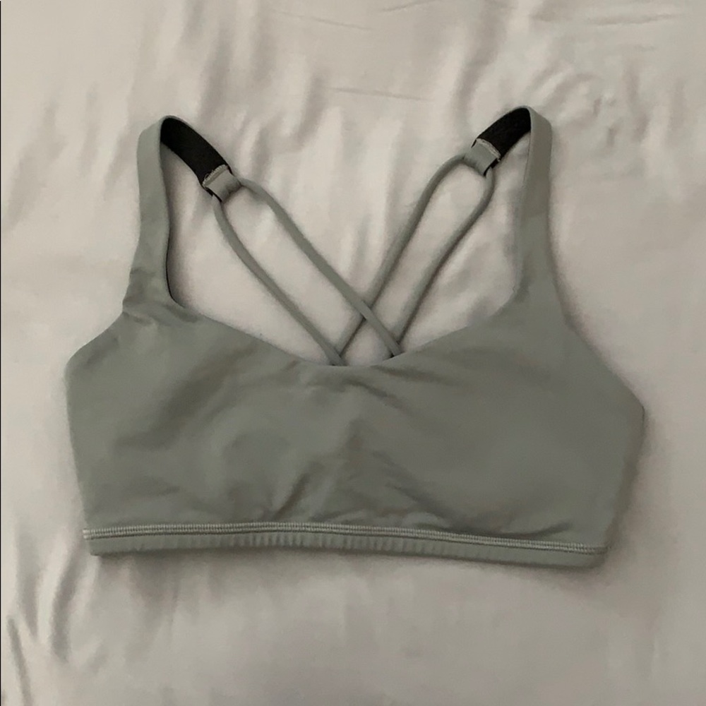 Gray Lululemon Sports Bra